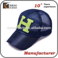 Wholesale 5 panel camp polyester mesh hat